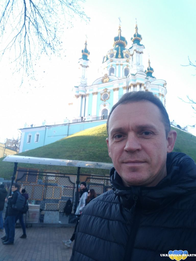 Handsome Ukrainian man: user: Augustinthewinter, 50 years old